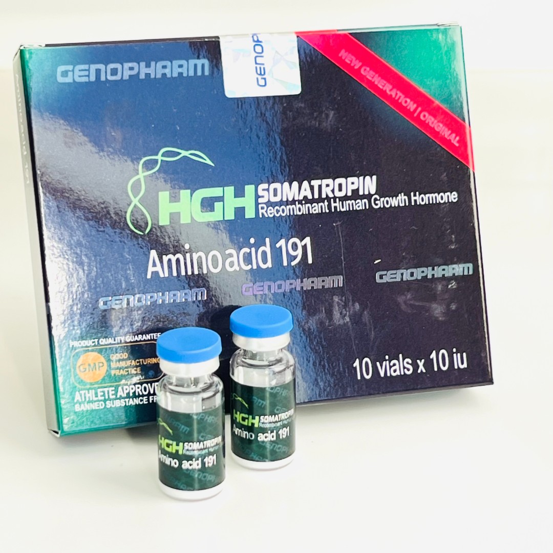 Купити Genopharm HGH Somatropin (Соматропін Генофарм) 10фл 10MО, ціна ...