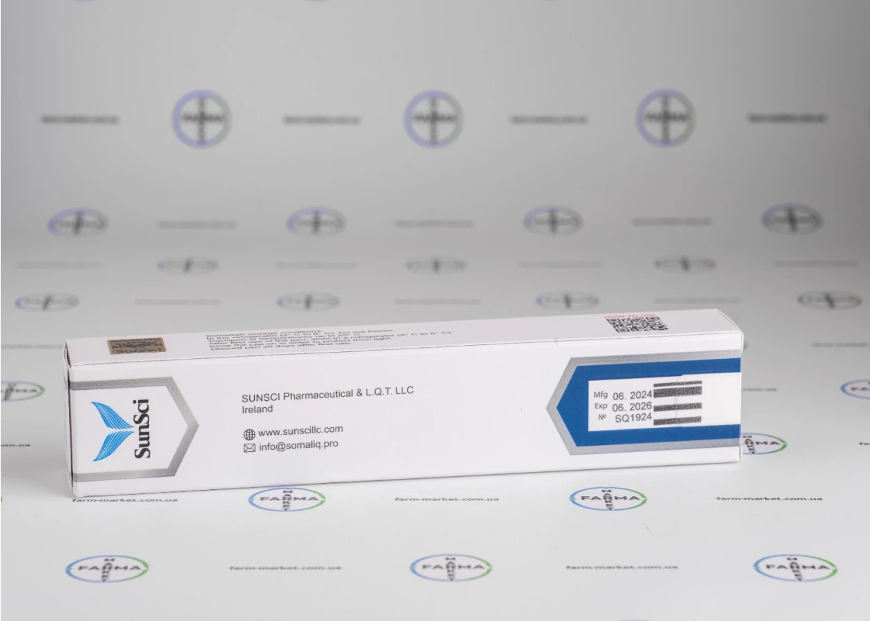 Фото 5 - Сомалик Пен 60МЕ (Somaliq Pen 60IU)