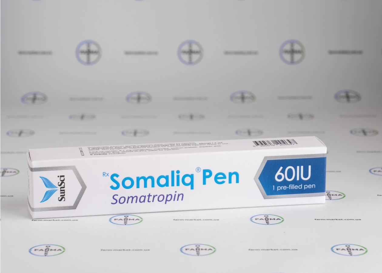 Фото 3 - Сомалик Пен 60МЕ (Somaliq Pen 60IU)