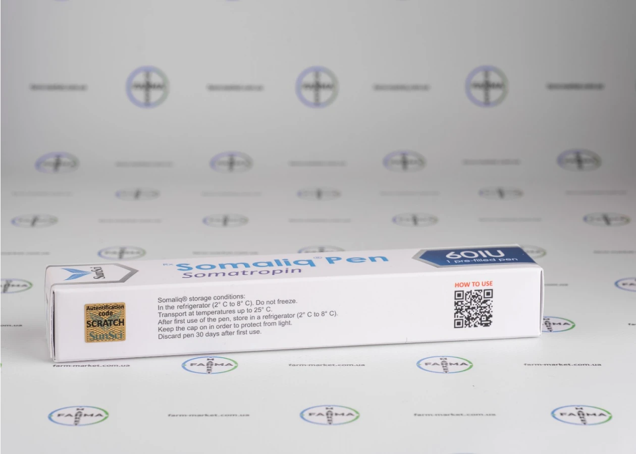 Фото 4 - Сомалик Пен 60МЕ (Somaliq Pen 60IU)