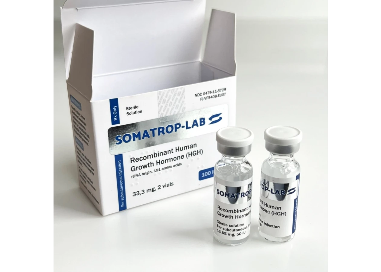 Фото 4 - Гормон роста Somatrop (Соматроп) 2фл 50МЕ