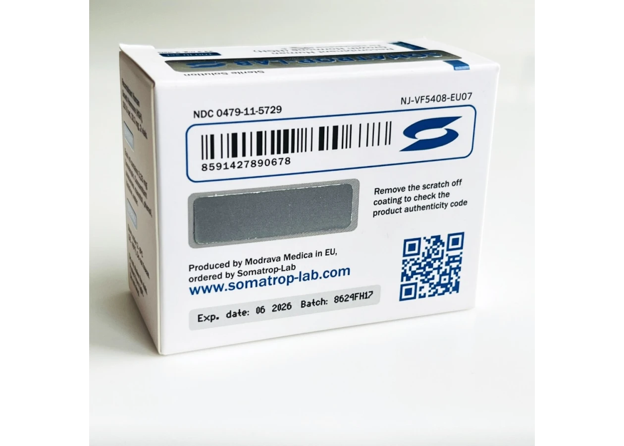 Фото 5 - Гормон роста Somatrop (Соматроп) 2фл 50МЕ