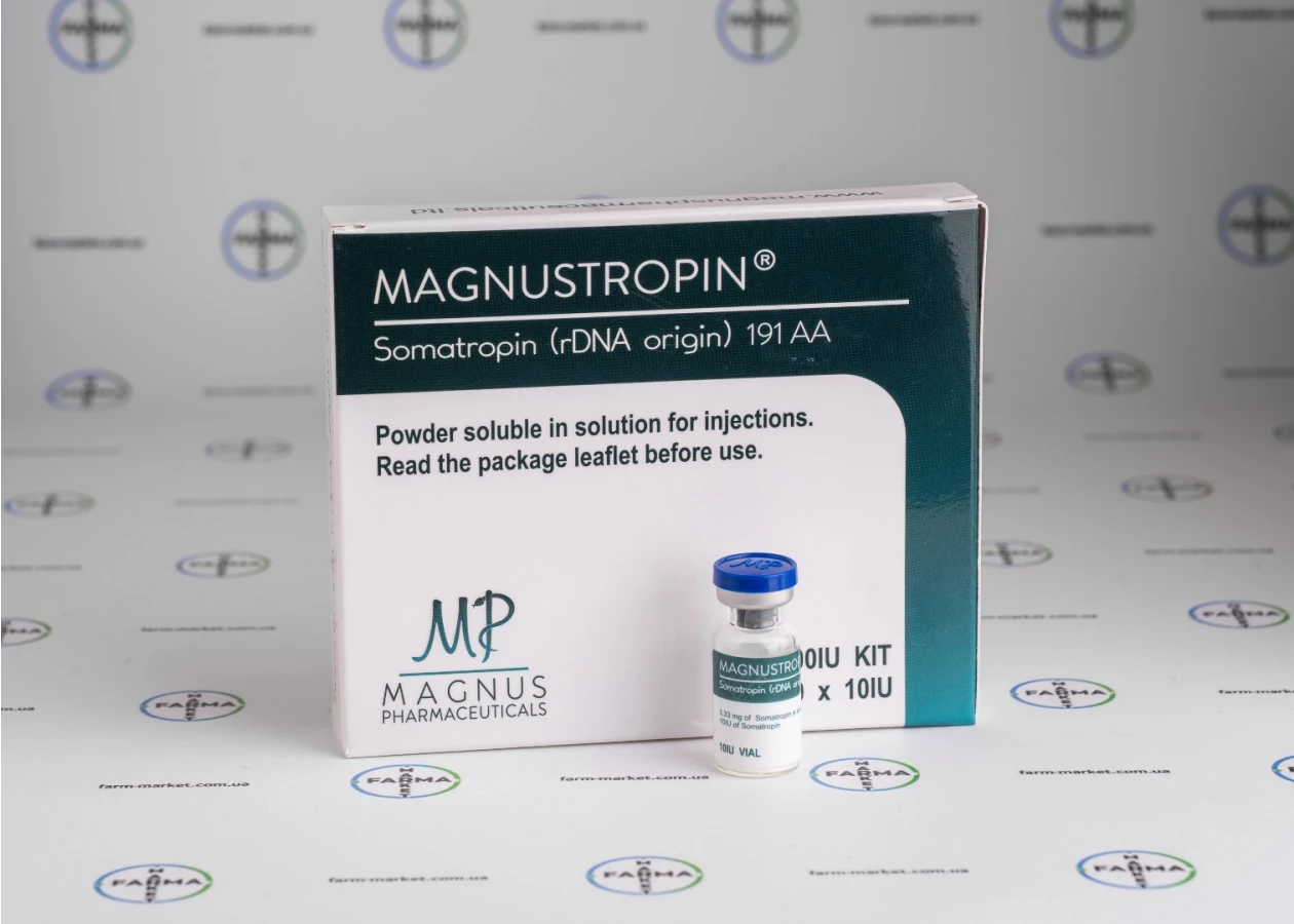 Фото 1 - Magnustropin Magnus (Магнустропин Магнус) 10фл 10MО