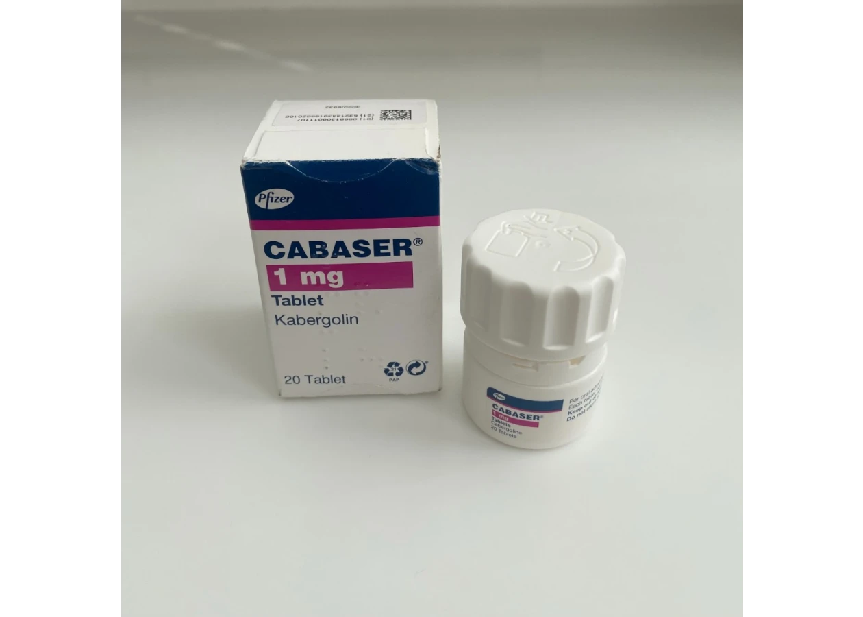 Фото 1 - Каберголін Pfizer Cabaser cabergoline 1mg (1 таблетка)