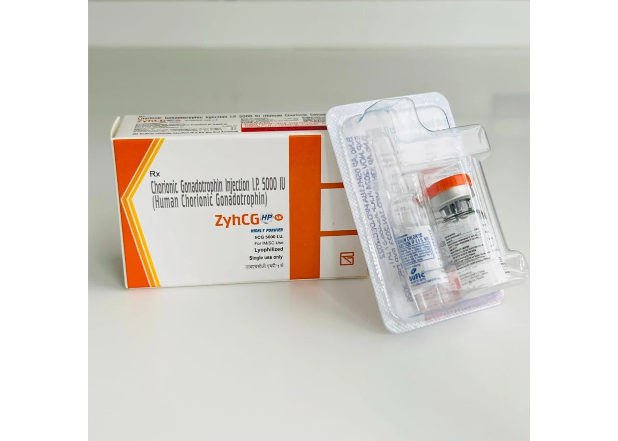 Фото 1 - Гонадотропин хорионический ZyhCG 5000 МЕ