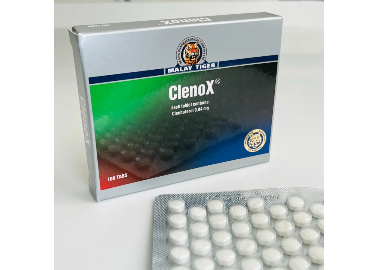 Фото 1 - Кленбутерол Malay Tiger (ClenoX Malay Tiger) 40мкг 100т