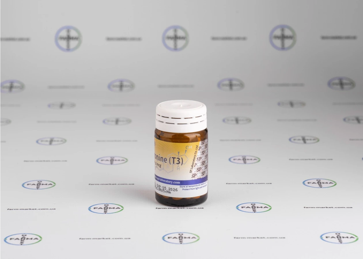 Фото 2 - Т3 Лиотиронин СП (SP Liothyronine) 50мкг 100табл.