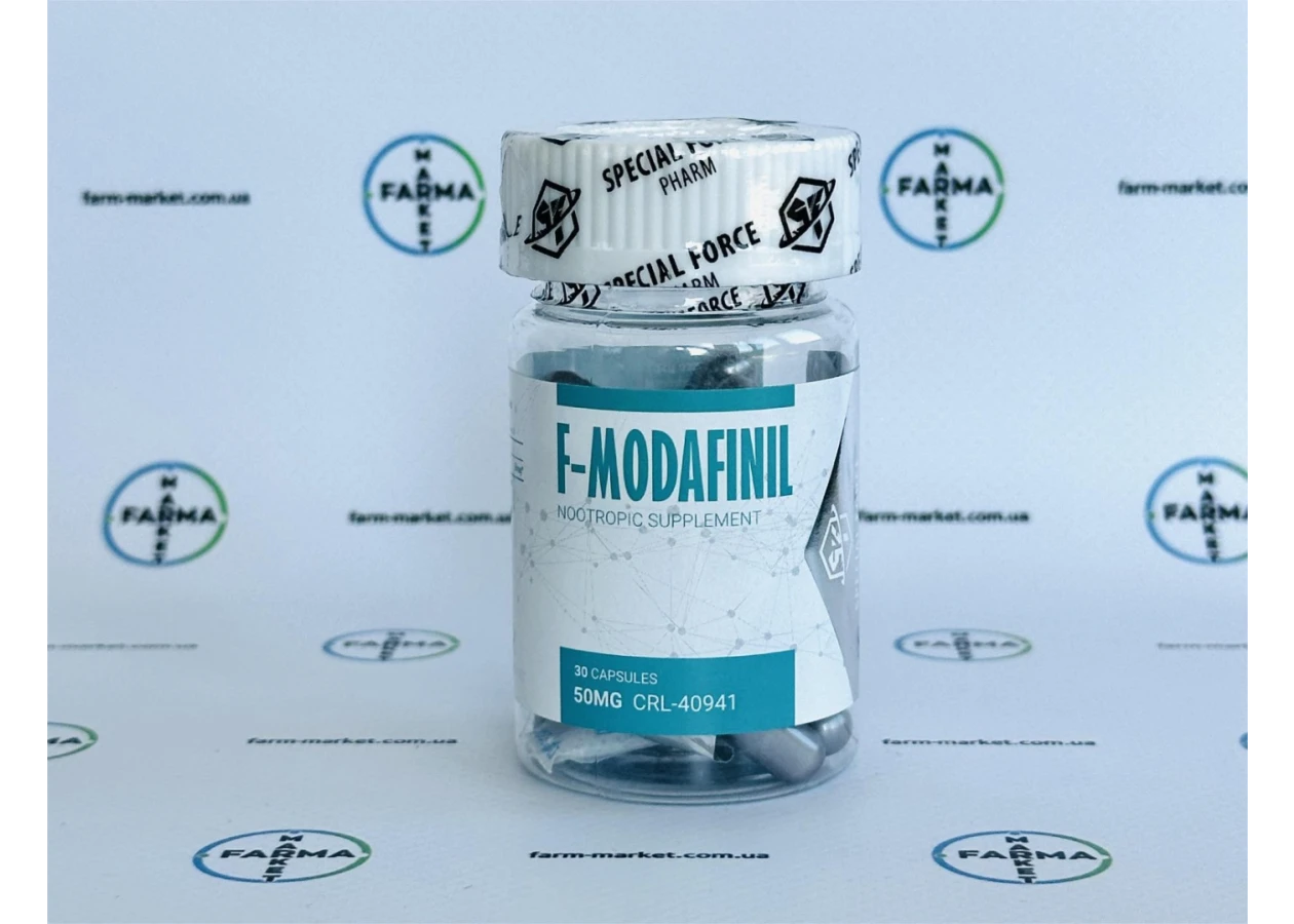 Фото 1 - F-Modafinil ( Модафініл ) 30 капсул