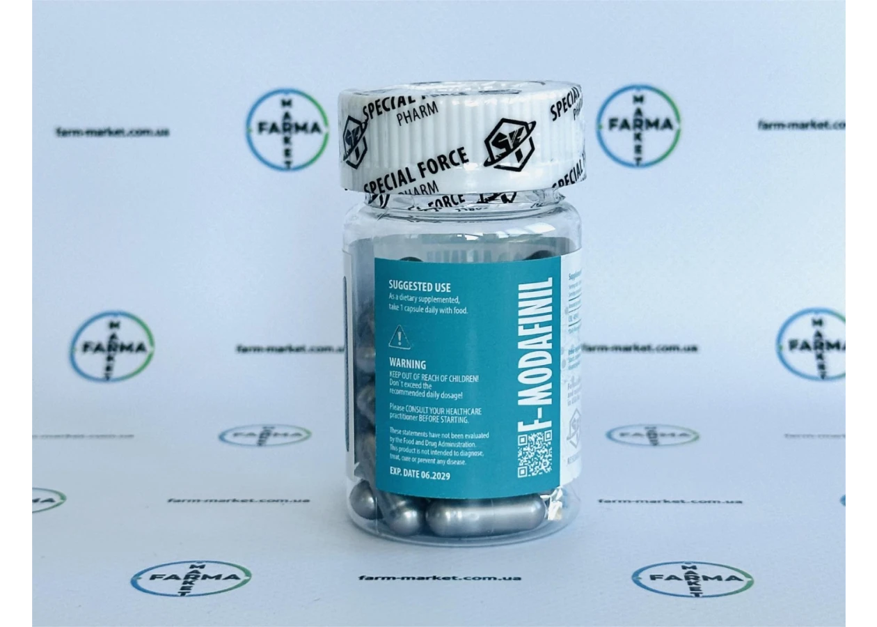 Фото 2 - F-Modafinil ( Модафініл ) 30 капсул
