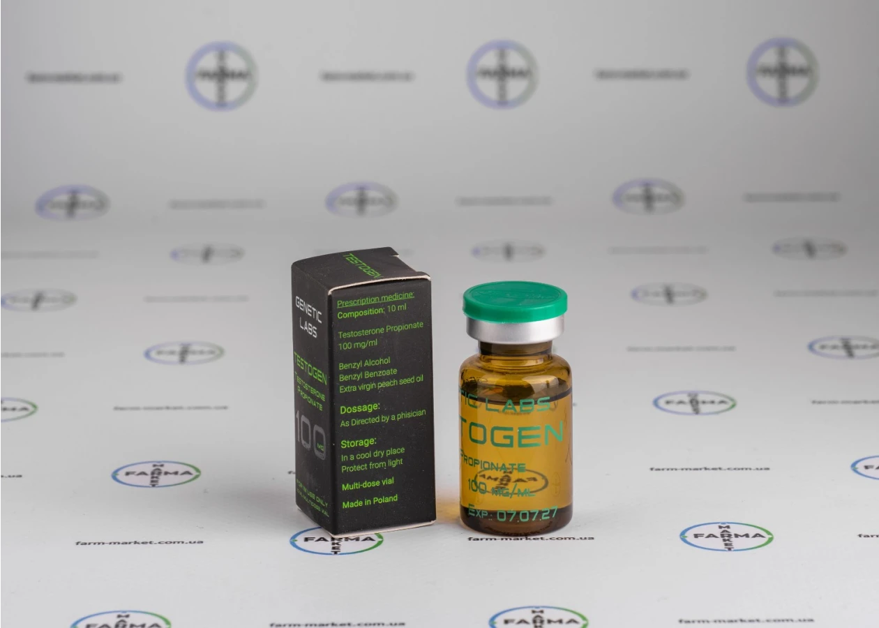 Фото 2 - Тестостерон пропіонат Генетік (Testogen Genetic) 100мг 10мл