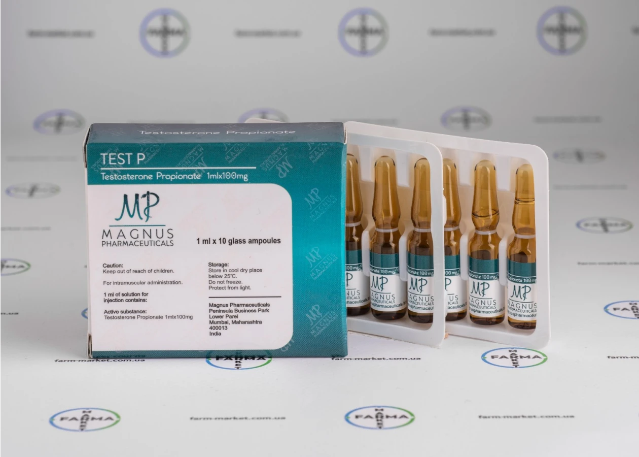 Фото 2 - Тестостерону пропіонат Магнус (Test P Magnus) 100мг 1мл (ампули)