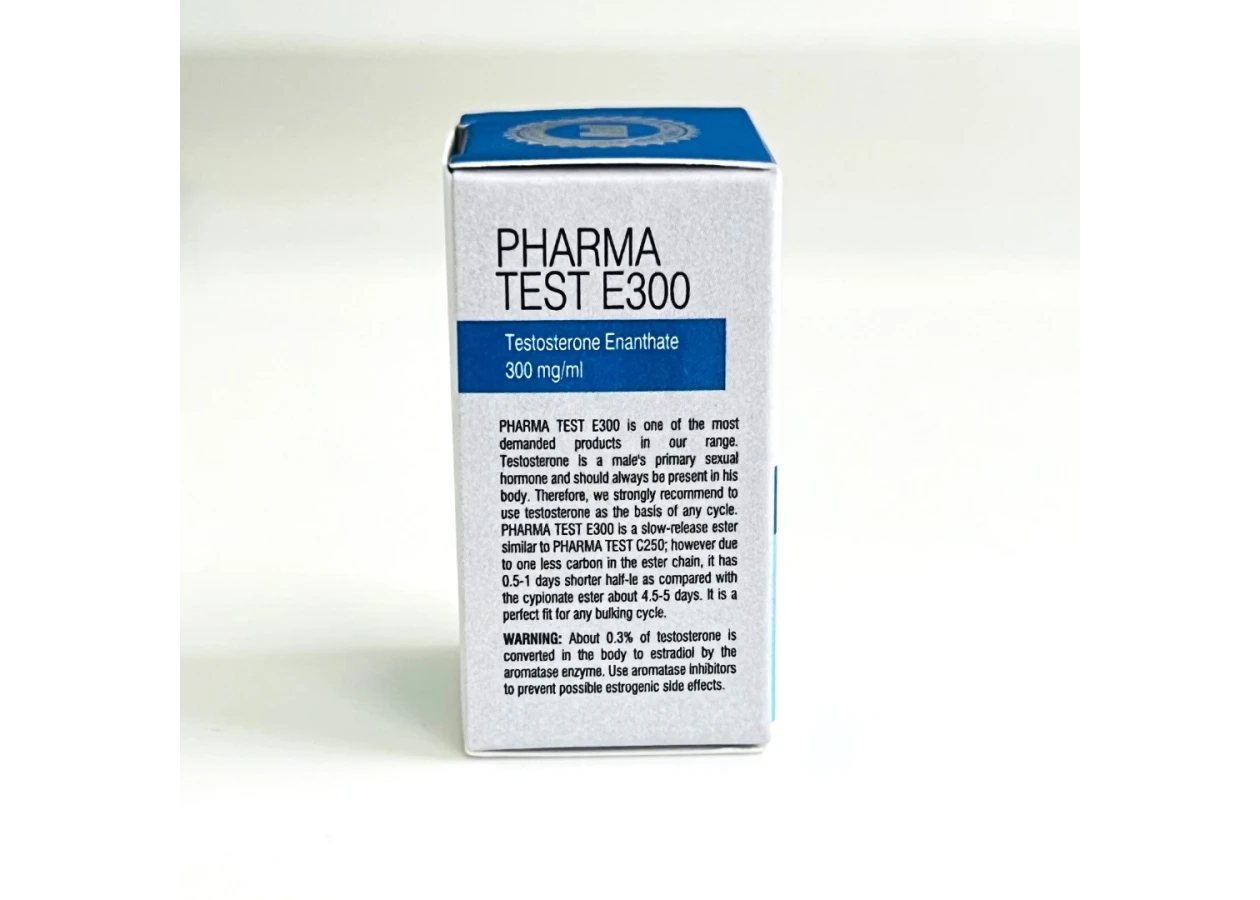 Фото 3 - Тестостерона Энантат Фармаком (Pharma Test E300 Pharmacom Lbs) 300 мг 10 мл