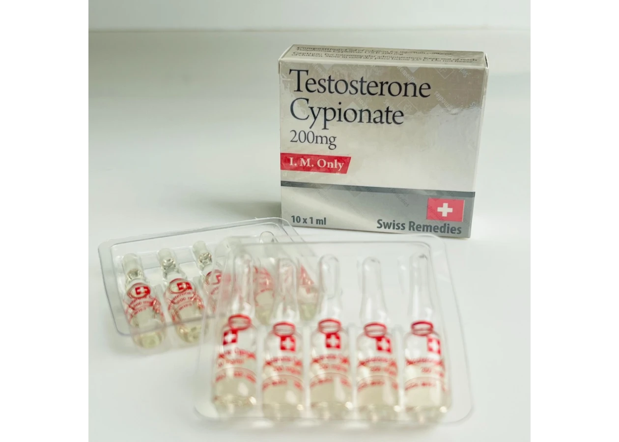 Фото 1 - Тестостерона ципионат Swiss Remedies 200мг 1мл