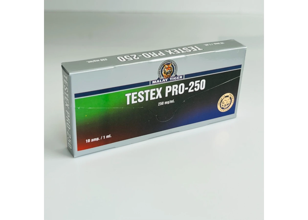 Фото 1 - Тестостерон ципионат Малай Тайгер (Testex Pro Malay Tiger) 250мг 1мл