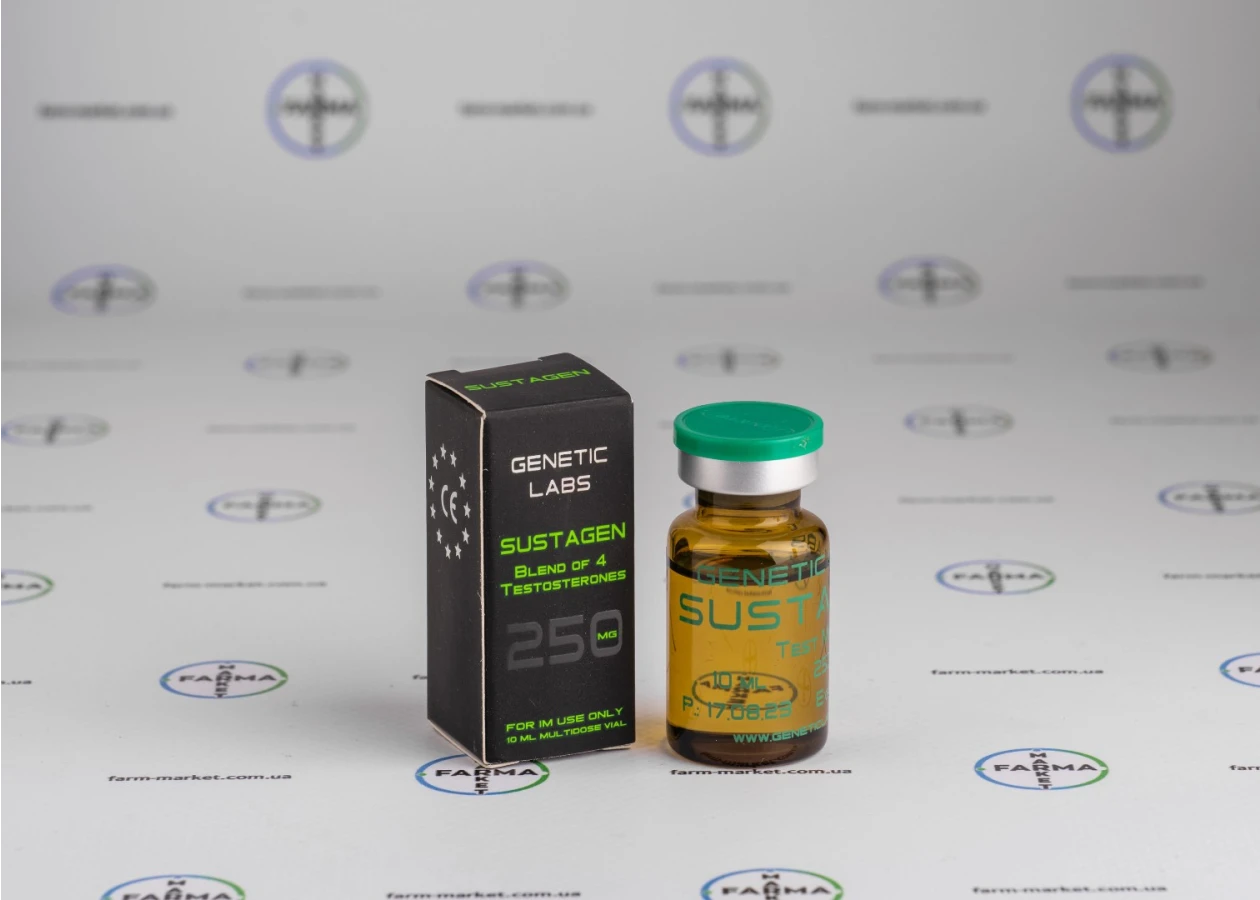 Фото 1 - Сустанон Генетік (Sustagen Genetic) 250мг 10мл