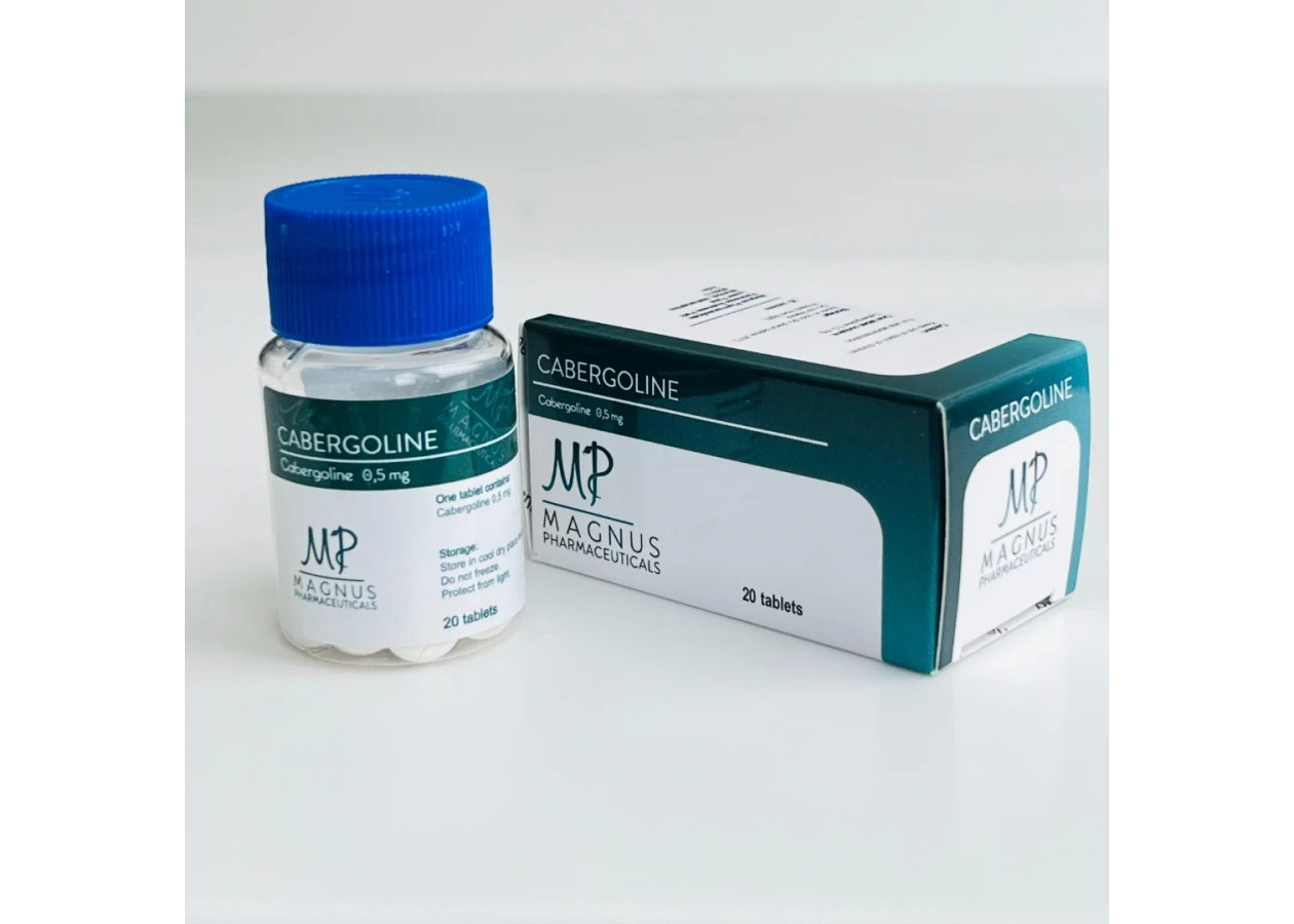 Фото 1 - Каберголин Магнус (Sabergoline tablets Magnus) 0.5мг 20табл.