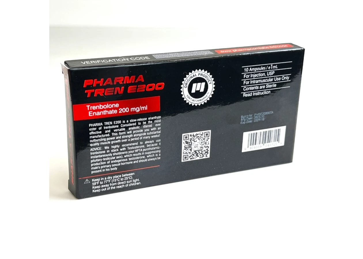 Фото 3 - Тренболон Энантат Фармаком ампулы (Pharma Tren E200) 200мг 1мл