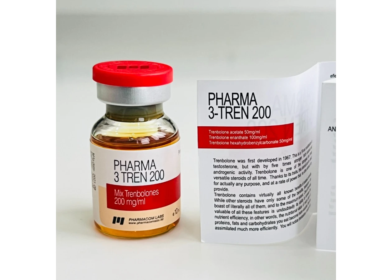 Фото 2 - Тритренболон Фармаком (Фарма 3-Трен 200) 200мг 10мл