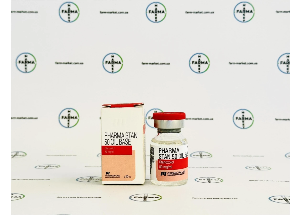 Фото 1 - Станозолол инъекционное масло Фармаком (Pharma Stan Oil Base) 50мг 10мл