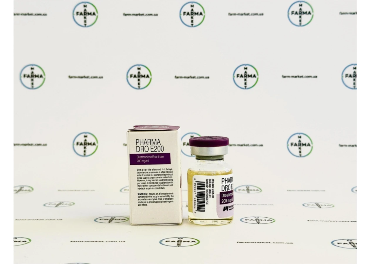 Фото 2 - Мастерон енантат Фармаком (Pharma Dro E200) 200мг 10мл