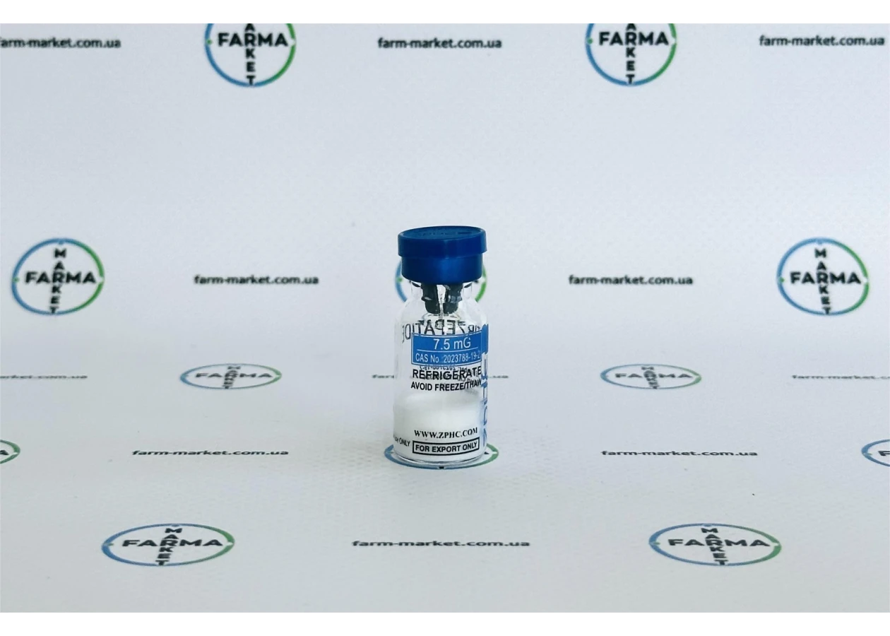 Фото 2 - Тирзепатид (Tirzepatide) ZPHC 1 флакон 7.5 мг