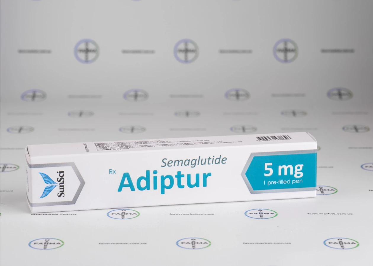 Фото 1 - Semaglutide Adiptur 5mg (Семаглютид Адиптюр 5мг)