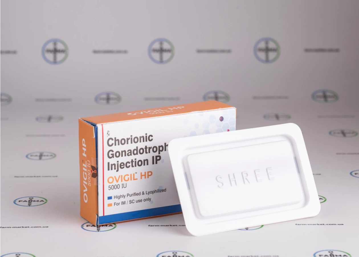 Фото 2 - Гонадотропин хорионический Ovigil 5000МЕ 
