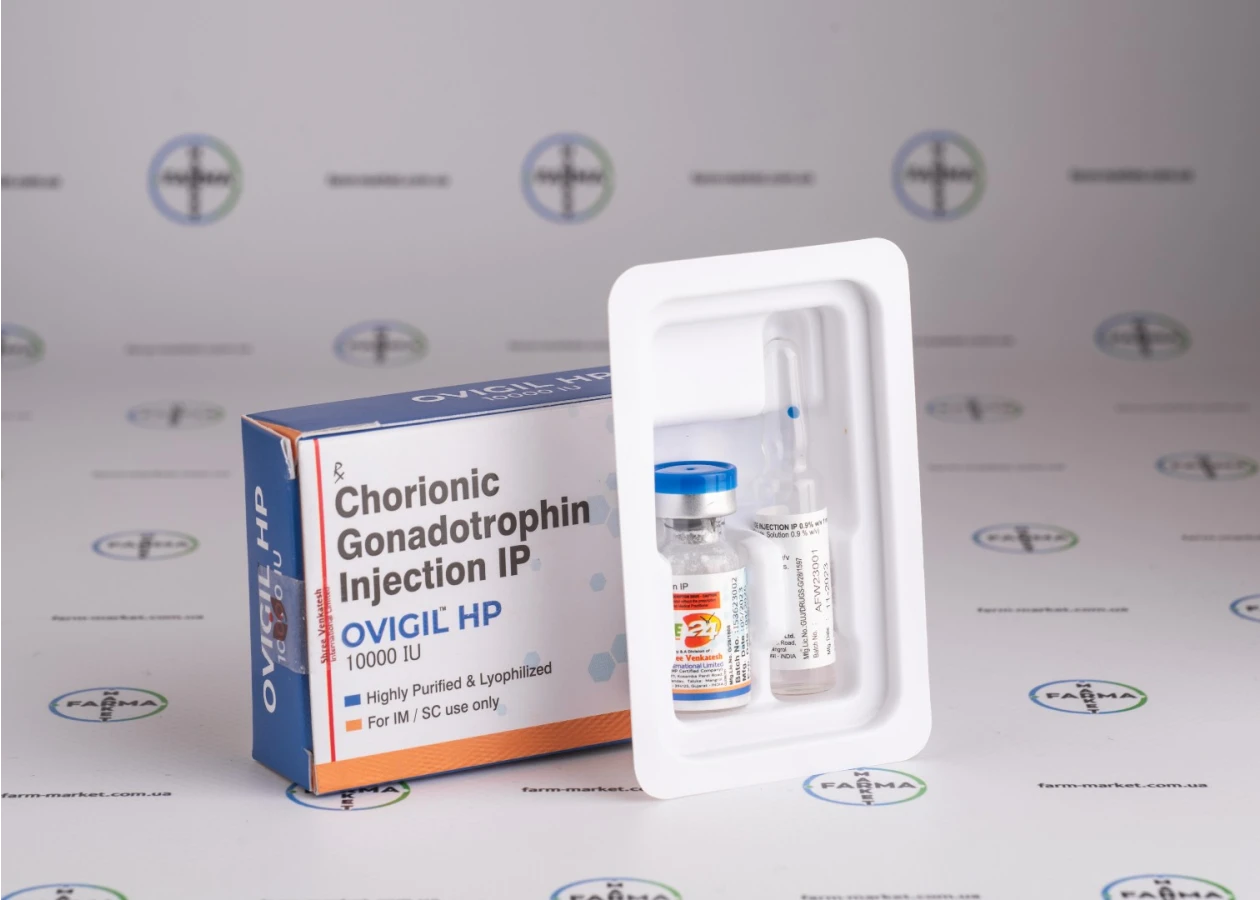 Фото 1 - Гонадотропин хорионический Ovigil 10000МЕ