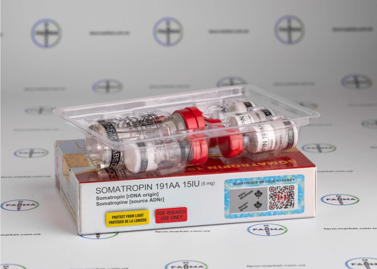 Фото 3 - Соматропин Канада (Somatropin Canada 191aa) 5фл 15МО
