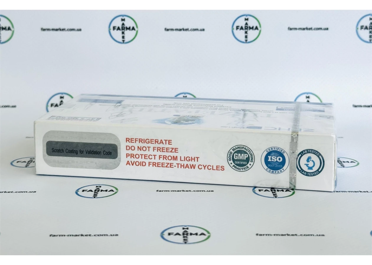 Фото 7 - Tirzepatide (Тирзепатид 37.5мг) ZPHC 5 флаконів по 7.5мг