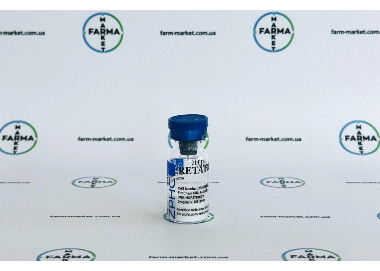 Фото 4 - Retatrutide (Ретатрутид 60мг) ZPHC 5 флаконів по 12мг