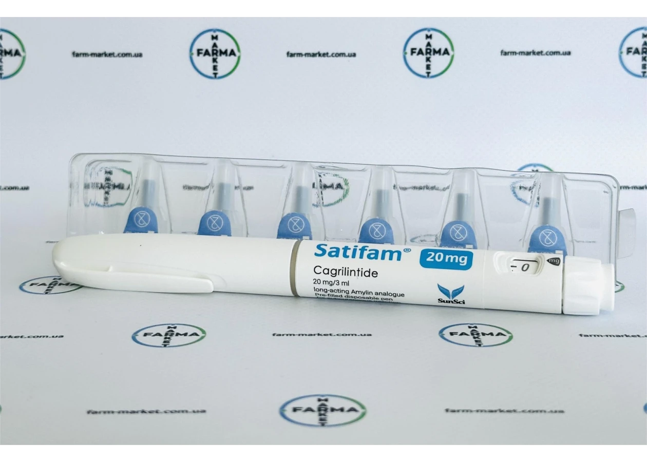 Фото 1 - Satifam Cagrilintide (Кагрилінтид шприц-ручка) 20мг