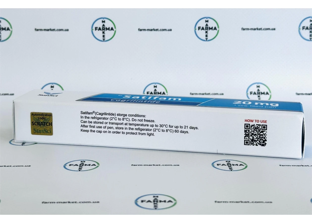 Фото 6 - Satifam Cagrilintide (Кагрилінтид шприц-ручка) 20мг