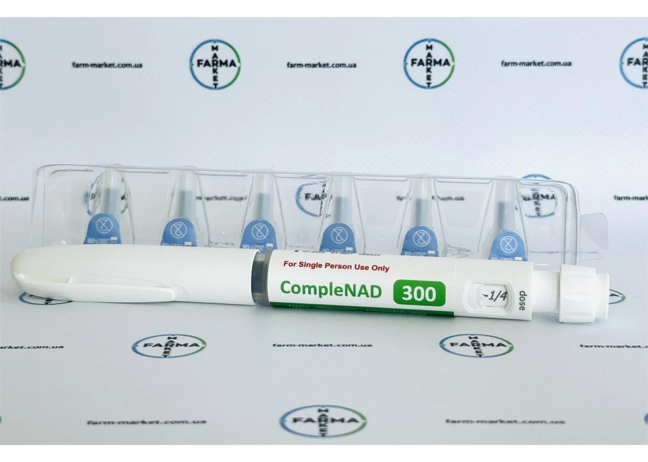 Фото 3 - CompleNAD (НАД Нікотинамід шприц-ручка) 300мг