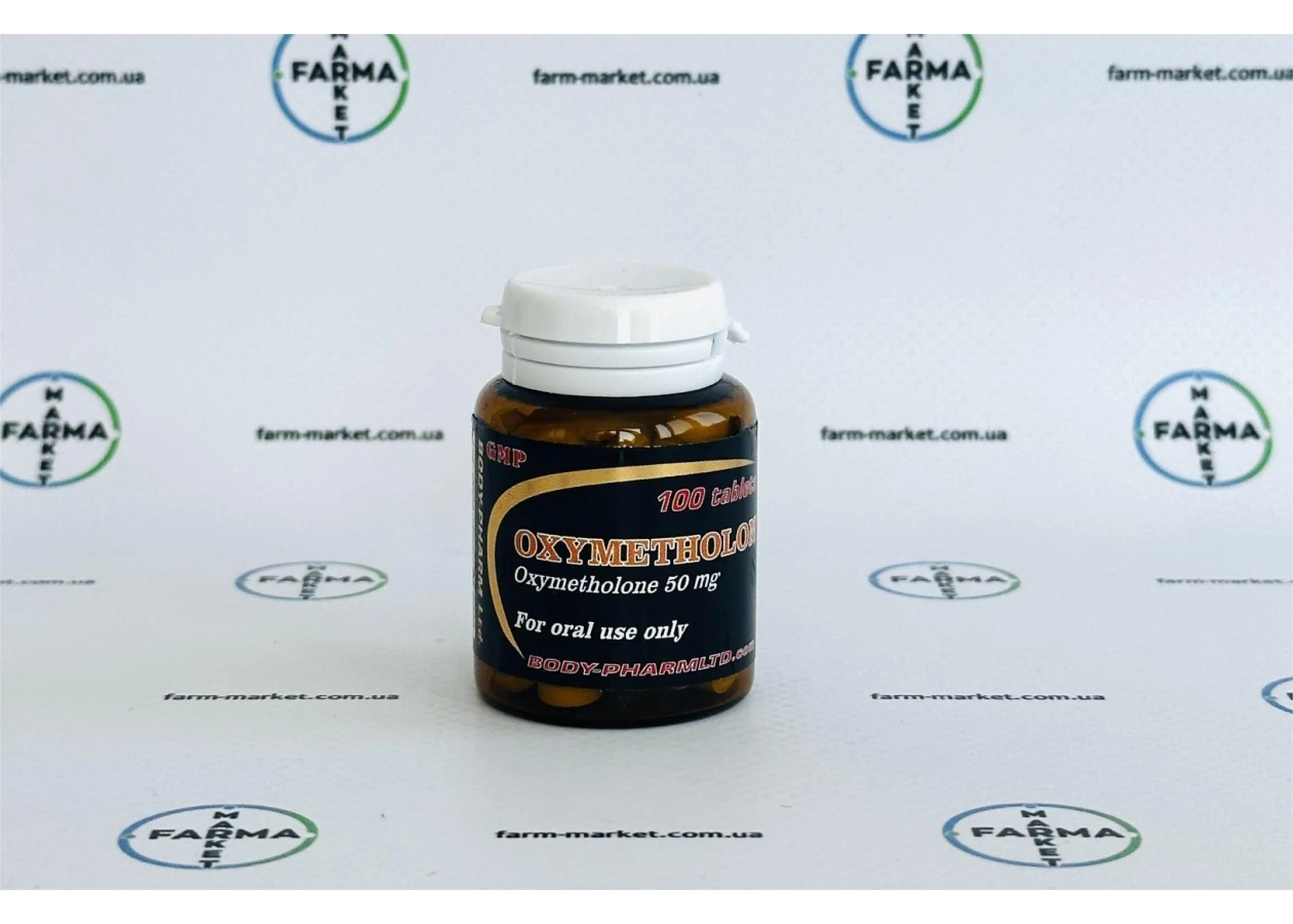 Фото 1 - Oxymetalon BodyPharm (Оксіметалон БодіФарм) 100табл 50мг