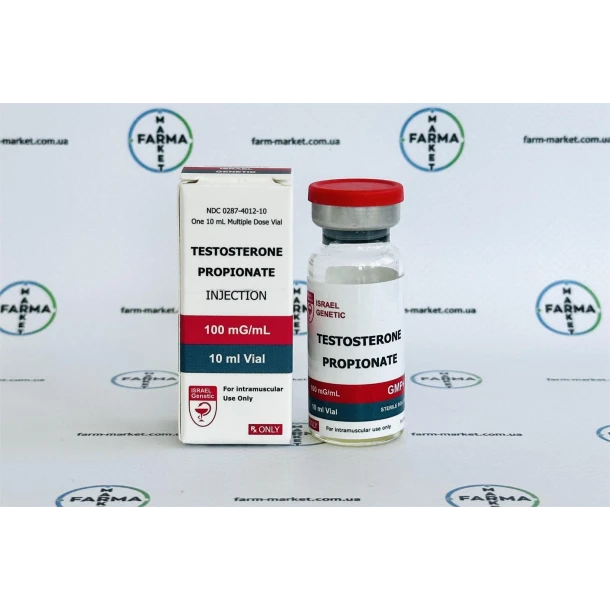 Testosterone Propionate Genetic Israel (Тестостерон пропионат Генетик Израиль)100мг 10мл