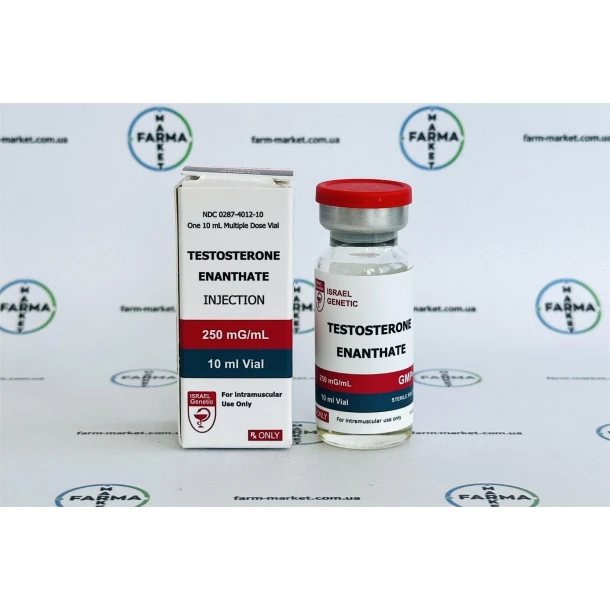 Тестостерону Енантат Генетік Ізраїль (Testosterone Enanthate Genetic Israel) 250мг 10мл