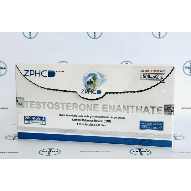 Тестостерон Енантат (Testosterone Enanthate ZPHC 500мг) ампули 250мг 2мл