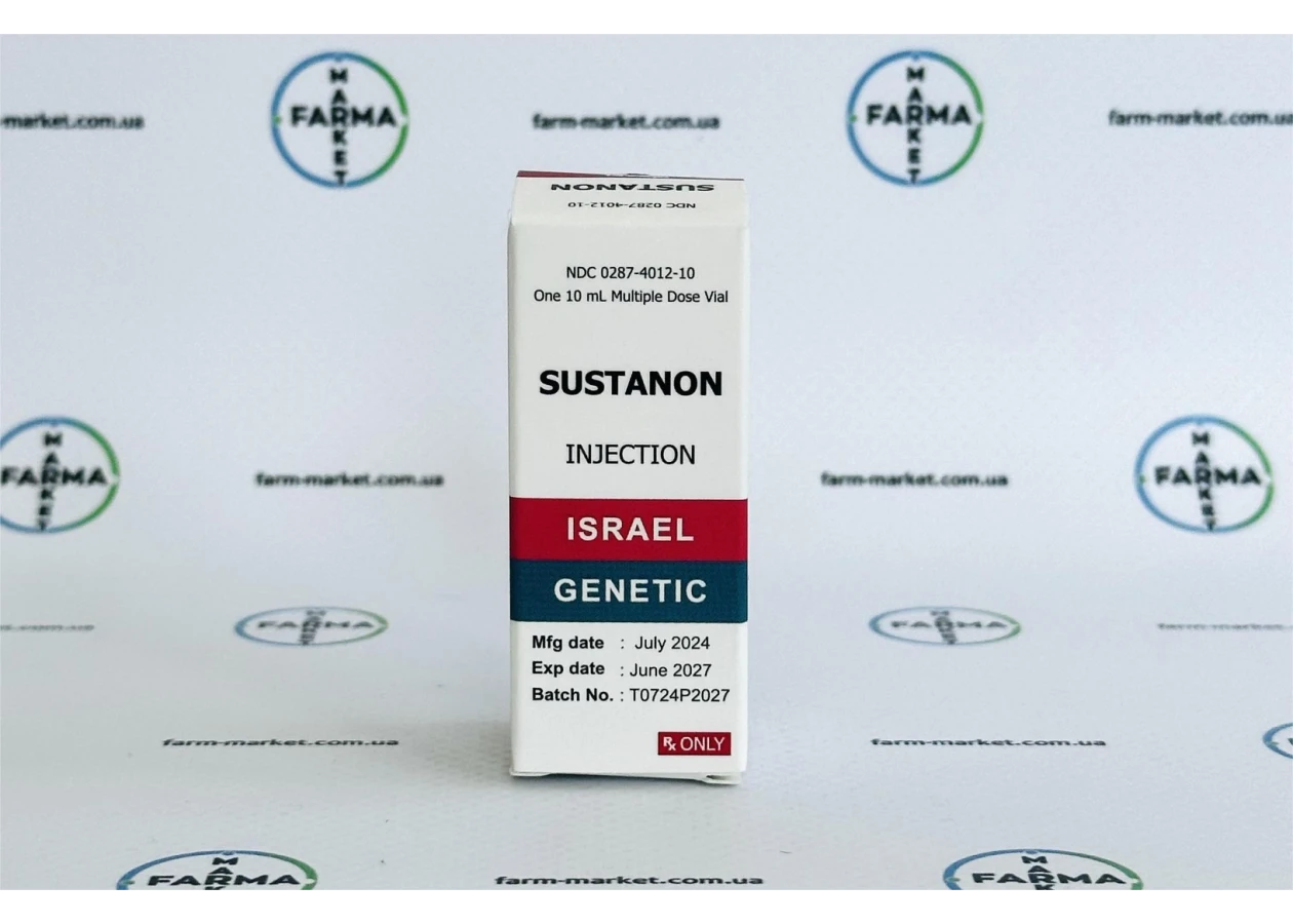 Фото 3 - Sustanon Genetic Israel (Сустанон Генетик Израиль) 250мг 10мл