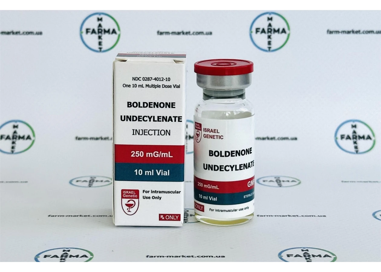 Фото 1 - Boldenone Undecylenate Genetic Israel (Болденон Генетик Израиль) 250мг 10мл