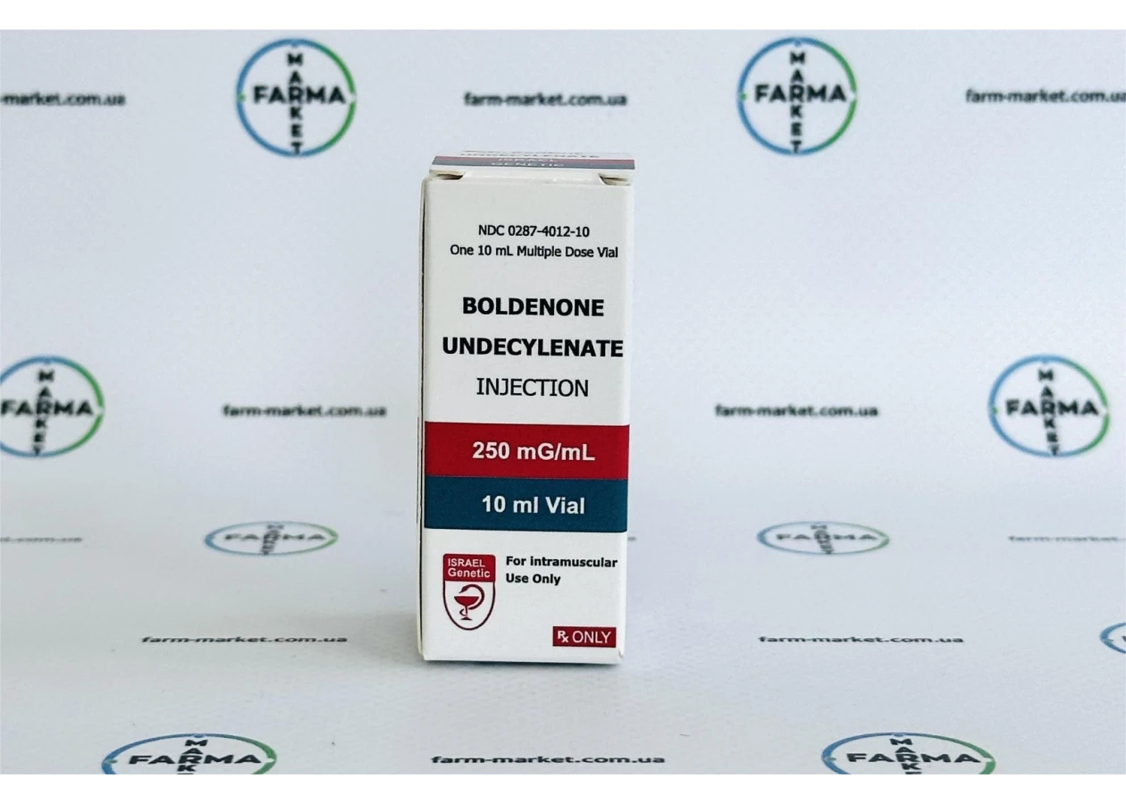 Фото 2 - Boldenone Undecylenate Genetic Israel (Болденон Генетик Израиль) 250мг 10мл
