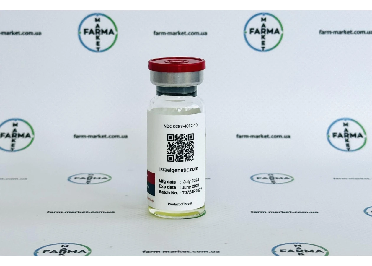 Фото 3 - Мастерон Пропіонат Генетік Ізраїль (Drostanolone Propionate Genetic Israel) 100мг 10мл