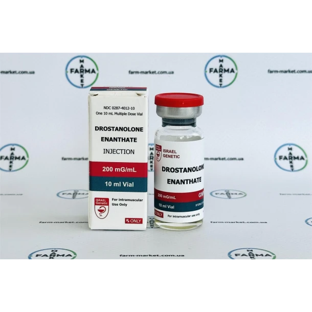 Мастерон Енантат Генетік Ізраїль (Drostanolone Enanthate Genetic Israel) 200мг 10мл