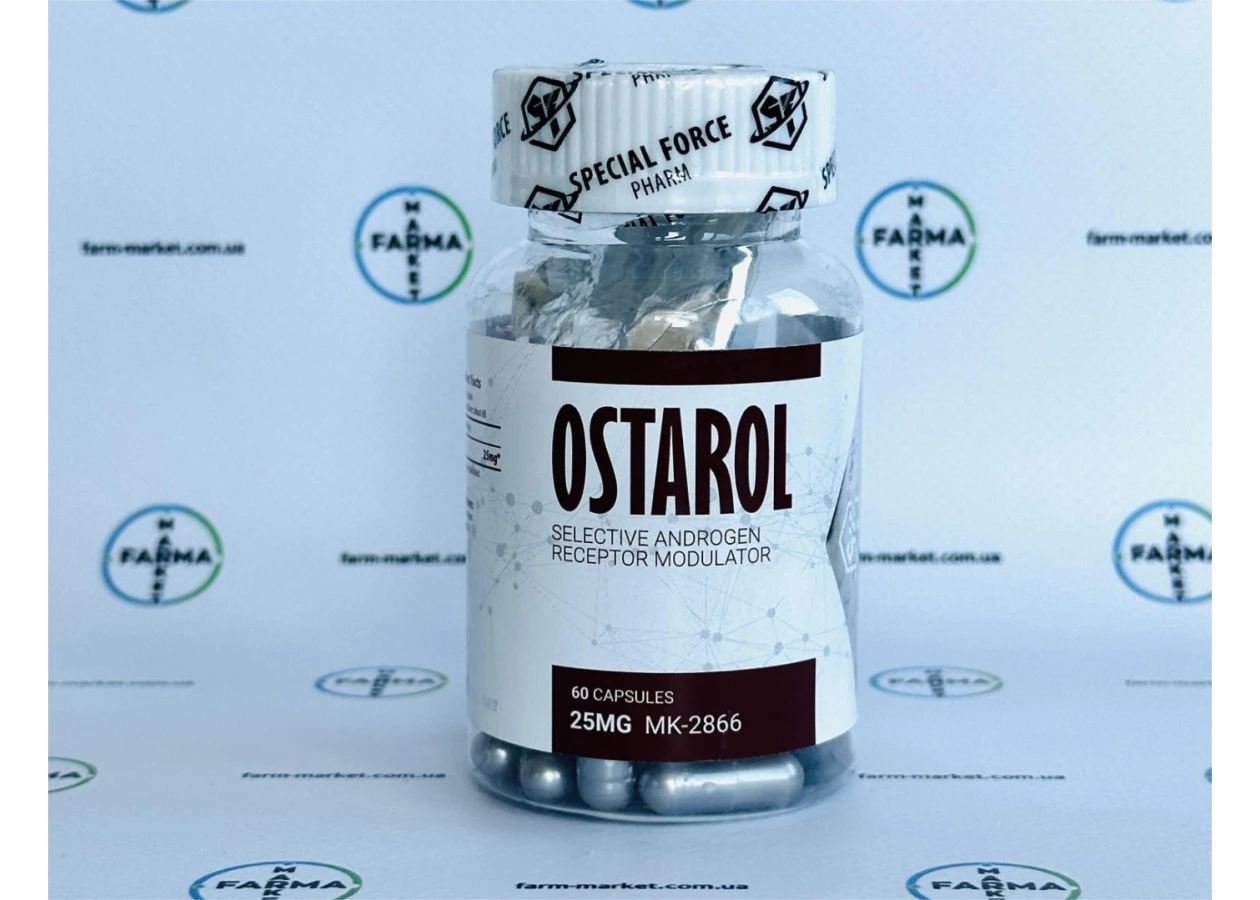 Фото 1 - Сарм Ostarol MK-2866 (Остарол) 25mg 60caps