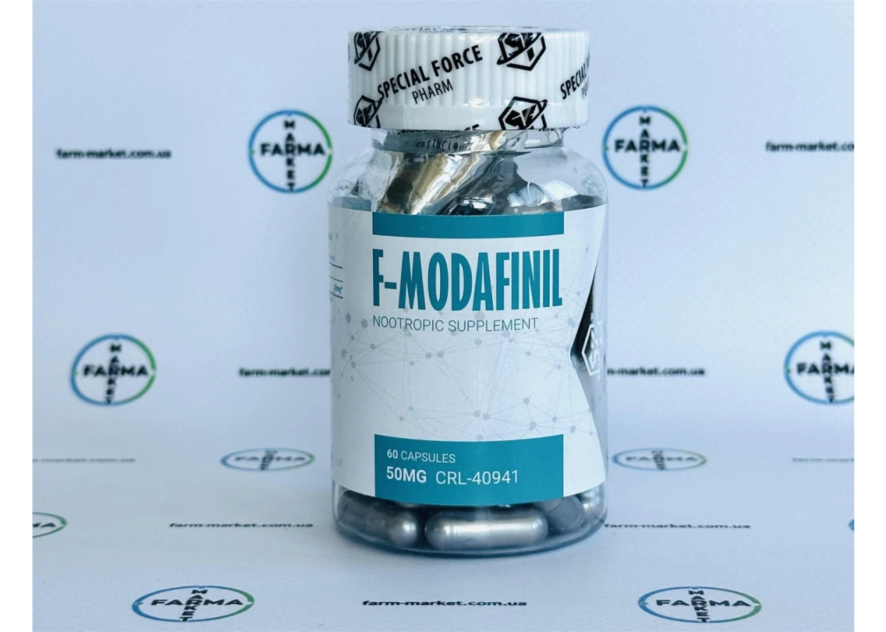 Фото 1 - F-Modafinil ( Модафініл ) 60 капсул