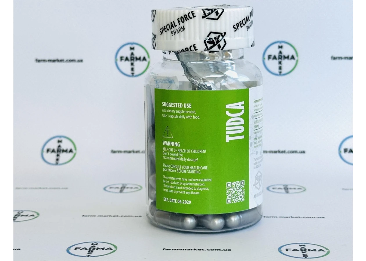 Фото 2 -  Tudca 60 капсул 250мг