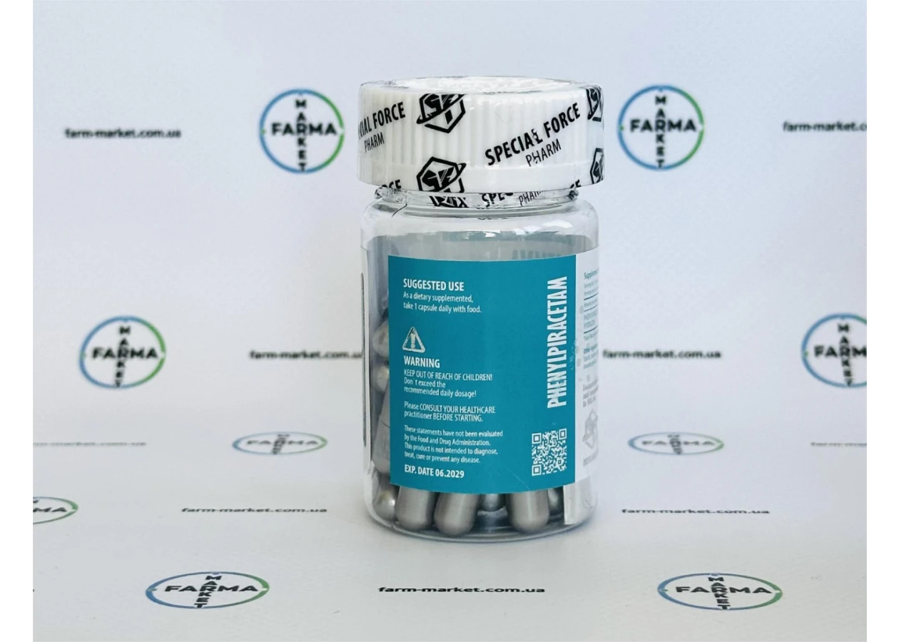 Фото 2 - Phenyl Piracetam 30 капсул 100мг