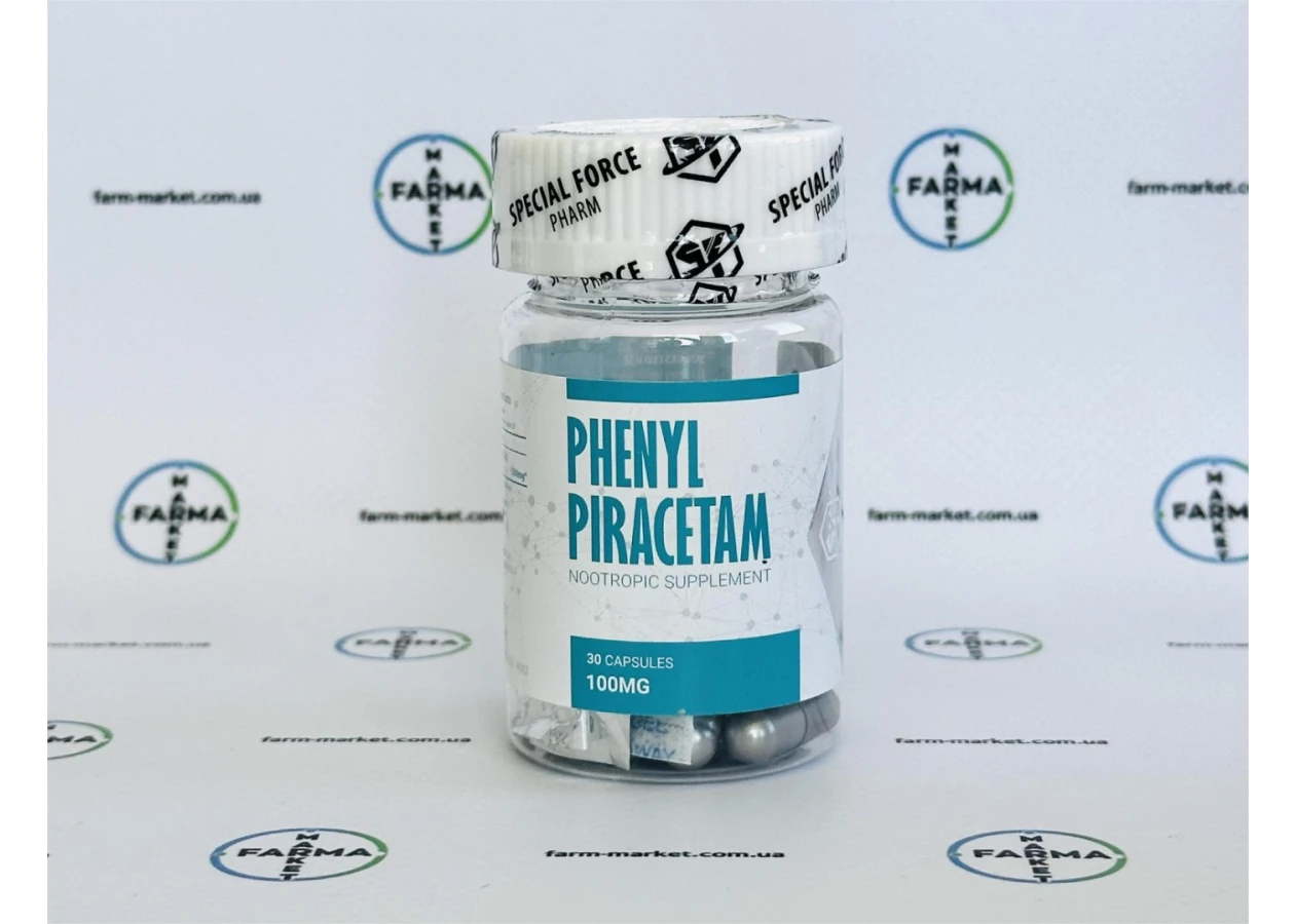 Фото 1 - Phenyl Piracetam 30 капсул 100мг