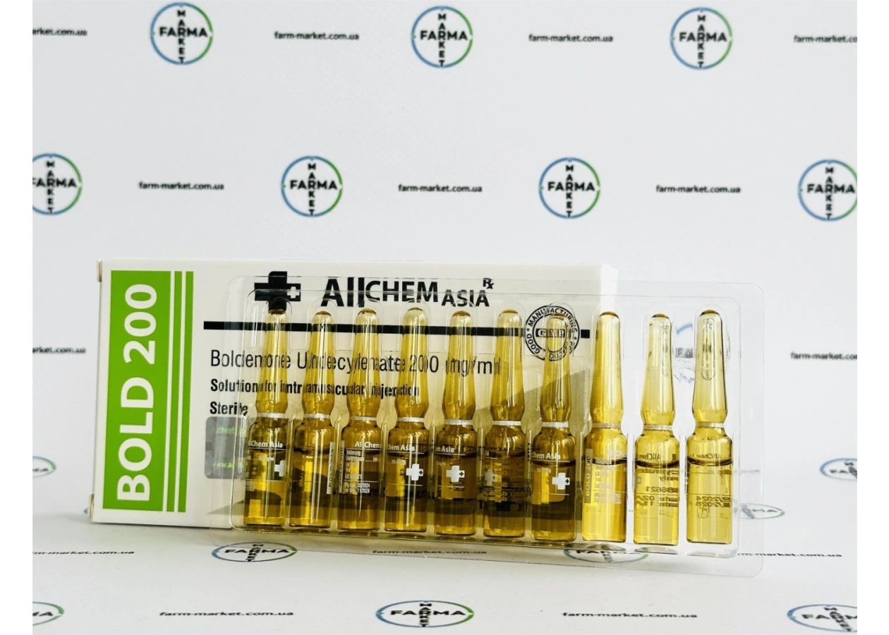 Фото 3 - Boldenon Allchem (Болденон Алчем) 200мг 1мл