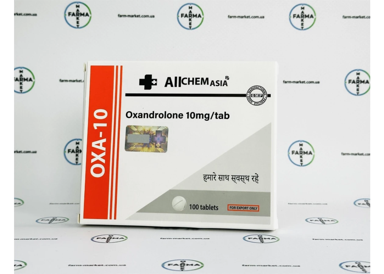 Фото 1 - Oxa-10 Allchem (Оксандролон Алчем)10мг 50т (блістер)